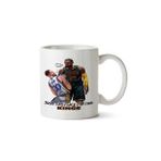 Art Hediye King James Cavs İki Tarafı Baskılı Beyaz Kupa