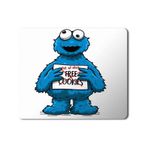 Art Hediye Kurabiye Canavarı Free Cookies Baskılı 23x19 cm Mouse Pad