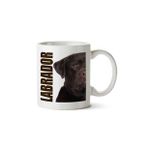 Art Hediye Labrador Köpek İki Tarafı Baskılı Kupa Bardak