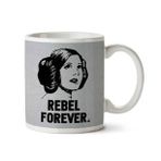 Art Hediye Leia Rebel Forever Star Wars İki Tarafı Baskılı Kupa Bardak