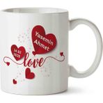 Art Hediye Love Yazı Sevgililer Günü Kupa Bardak