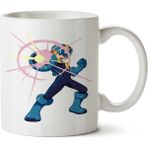 Art Hediye Megaman Anime İki Tarafı Baskılı Kupa Bardak