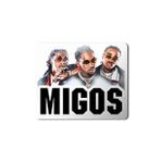 Art Hediye Migos Baskılı 23x19 cm Mouse Pad