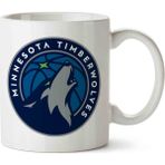 Art Hediye Minnesota Timberwolves Kupa Bardak