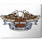 Art Hediye Motor Harley Davidson an American Legend Baskılı 23x19 cm Mouse Pad