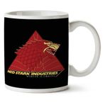 Art Hediye Ned Stark Industries Game Of Thrones Avengers İki Tarafı Baskılı Kupa