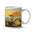 Art Hediye Old Istanbul By İki Tarafı Baskılı Kupa