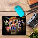 Art Hediye One Piece Anime Karakterler Baskılı 23x19 cm Mouse Pad