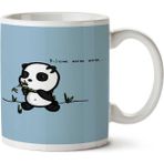 Art Hediye Panda Nom Nom İki Tarafı Baskılı Kupa Bardak