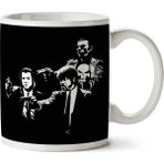 Art Hediye Pulp Fiction Punisher Stick Up İki Tarafı Baskılı Kupa Bardak