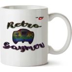 Art Hediye Retro Gamer İki Tarafı Baskılı Kupa Bardak