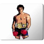 Art Hediye Rocky Balboa Baskılı 23x19 cm Mouse Pad