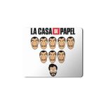 Art Hediye Salvador Dali La Casa De Papel Baskılı 23x19 cm Mouse Pad
