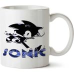 Art Hediye Sonic Retro İki Tarafı Baskılı Kupa Bardak