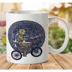 Art Hediye Star Wars Bisiklet Sepette Robot Iki Tarafı Baskılı Kupa Bardak