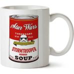 Art Hediye Star Wars Campbells Soup Stormtrooper Andy Warhol İki Tarafı Baskılı Kupa Bardak