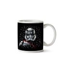 Art Hediye Star Wars First Order Phasma Colour Flecks İki Tarafı Baskılı Kupa Bardak