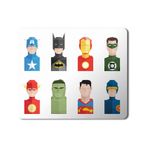 Art Hediye Super Hero Marvel Baskılı 23x19 cm Mouse Pad