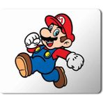 Art Hediye Super Mario Luigi Baskılı 23x19 cm Mouse Pad