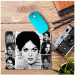 Art Hediye Türkan Şoray Kolaj Baskılı 23x19 cm Mouse Pad