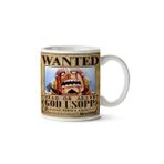 Art Hediye Wanted God Usopp Anime Aranıyor İki Tarafı Baskılı Kupa Bardak