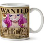 Art Hediye Wanted Jewelry Bonney Anime Aranıyor İki Tarafı Baskılı Kupa Bardak