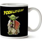 Art Hediye Yoda Lay Ee Ooo Star Wars İki Tarafı Baskılı Kupa Bardak