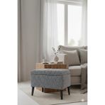 Art Home Sandıklı Keten Kumaş Puf | 60 x 45 x 40 |