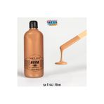 ART IST AURA Sedefli ve Vernikli Metalik Akrilik Boya 500 ml – 511 Eski Altın | Ahşap, Metal, Seramik, Hobi
