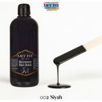 ART IST Multisurfaces Hibrit Akrilik Boyalar 500ML - 002 Siyah - 500 ml