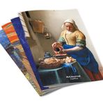 Art Journal 4’lü KARELİ Tel Dikişli Defter Seti – Renkli Karton Kapak, Hafif Holmen Kağıt, A5 – Toplam 384 Sayfa