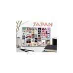 Art Katsushika Hokusai Telefon Laptop Notebook Tablet Defter Matara Stiker Etiket - Standart