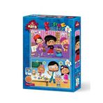 Art Kids 12+24 Parça Pepee Mesleğini Seçiyor Puzzle