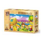 Art Kids Meraklı Kampçılar 25 Parça Ahşap Puzzle