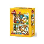 Art Kids Sevimli İnekler 12 + 24 Parça Puzzle