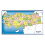 Art Kids Türkiye Siyasi Haritası Frame Puzzle