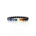 ART LİFE DOĞALTAŞ Natural Stones arlıfedoğaltaş700502 Lav Siyah Taşı Doğal Taş Çakra Bileklik