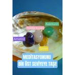 ART LİFE DOĞALTAŞ Natural Stones ART LİFE DOĞALTAŞ Natural Stones 300461 Meditasyon Yoga Ritüel Doğal Taş Tumble Seti (Ametist, Pembe Kuvars, Sitrin, Aventurin)