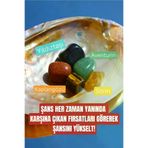 ART LİFE DOĞALTAŞ Natural Stones ART LİFE DOĞALTAŞ Natural Stones800821 Şans Bolluk Bereket Para Fırsat Doğal Taş Tumble Seti (Sitrin, Yıldıztaşı, Aventurin, Kaplangözü)