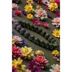 ART LİFE DOĞALTAŞ Natural Stones ARTLIF014 Oğal Taş Lav Taşı 8Mm Oniks Bileklik 23 Dizi Unisex