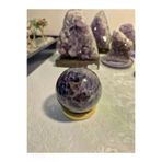 ART LİFE DOĞALTAŞ Natural Stones artlıfe1000616 ? Ametist Küre 6 Cm — Doğal Taş Dekoratif Obje, Enerji Dengeleyici Ve Negatif Enerji Temizleyici