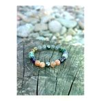 ART LİFE DOĞALTAŞ Natural Stones artlife101003 8 Mm Krizokol Taşı Erkek Kadın Doğal Taş Bileklik Aaa Kalite