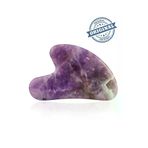 ART LİFE DOĞALTAŞ Natural Stones ARTLIFE2000147 Ametist Gua Sha Yüz Masaj Taşı