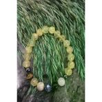ART LİFE DOĞALTAŞ Natural Stones artlıfe200442 Sertifikalı Miğren Doğaltaş Bileklik - Malahit, Ay Taşı,ametist,akuamarin,labradorit,akuamarin