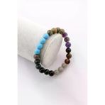 ART LİFE DOĞALTAŞ Natural Stones artlife3000310 Akrep Burcu Taşlarından Oluşan Doğal Taş Bileklik 8 Mm Küre Kesim - Burç Bilekliği