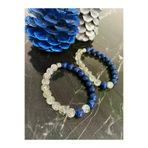 ART LİFE DOĞALTAŞ Natural Stones artlife3000337 Doğal Taş Çift Bilekliği Necef Taşı Ve Lapis Lazuli Bileklik