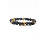 ART LİFE DOĞALTAŞ Natural Stones artlife3000414 Kaplan Gözü Lav Taşı Bileklik