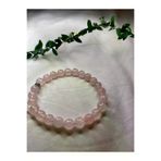 ART LİFE DOĞALTAŞ Natural Stones artlife3000440 Pembe Kuvars Taşı Bileklik