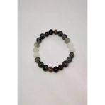 ART LİFE DOĞALTAŞ Natural Stones artlife3000450 Sertifikalı 8 Mm Dumanlı Kuvars, Larvakit, Labradorit, Ay Taşı Doğaltaş Bileklik
