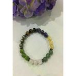 ART LİFE DOĞALTAŞ Natural Stones artlife3000493 Sertifikalı Sitrin,yeşim,pirit,kaplangözü,ametist,aventurin,pembe Kuvars,hematit Doğaltaş Bileklik